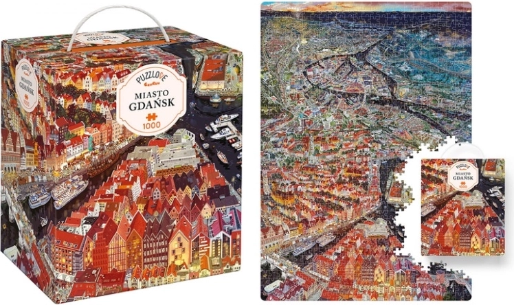 CzuCzu Puzzlove πόλη Γκντανσκ 1000 κομματιών