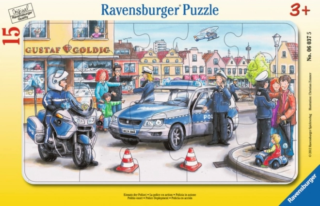 Ravensburger παζλ αστυνομία για παιδιά 15 κομμάτια