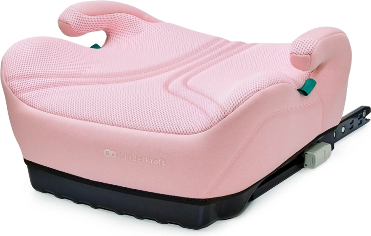 Kinderkraft ανυψωτικό κάθισμα I-Boost 2 Pro, ροζ (125–150 cm, i-Size)