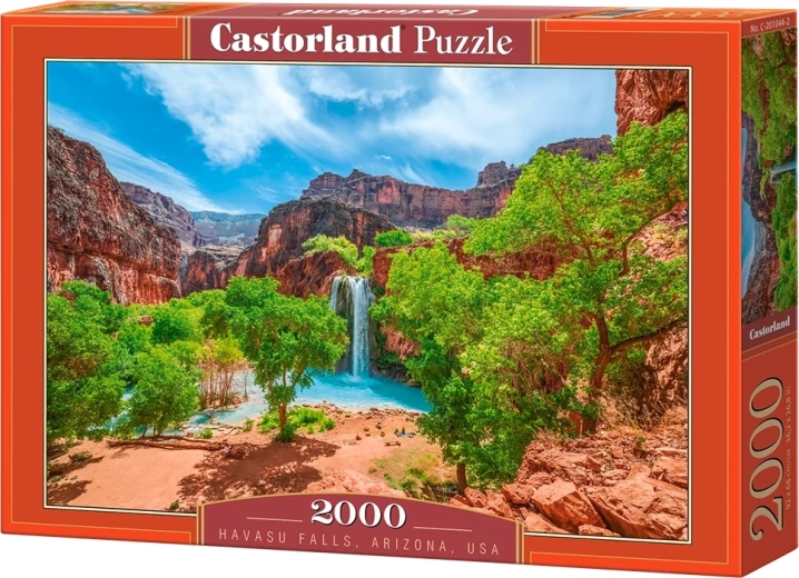 Παζλ Castorland Καταρράκτες Havasu στην Αριζόνα, ΗΠΑ, 2000 κομμάτια