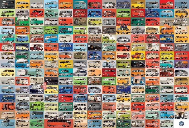 Παζλ EUROGRAPHICS VW Groovy Bus 2000 κομμάτια