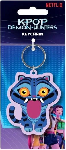 Λαστιχένιο μπρελόκ K-pop Demon Hunters – μπλε τίγρης