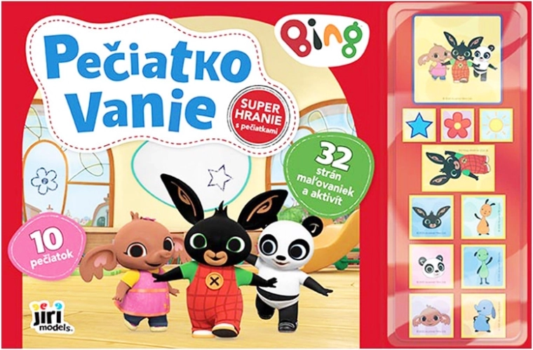 Μπλοκ σφραγίσματος BING – δημιουργικό σετ για παιδιά