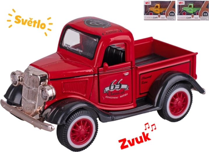 Μεταλλικό μοντέλο αυτοκινήτου Old Timer 11 cm με φως και ήχο