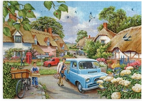 HOP Puzzle Φρέσκο πρωινό με 500 μεγάλες piezas