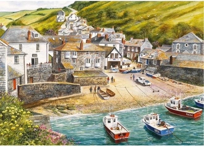 Παζλ Gibsons Λιμάνι Port Isaac, Cornwall – 500 κομμάτια
