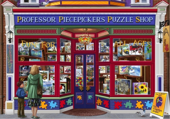 Παζλ Bluebird Professor Puzzle Shop 1500 κομμάτια
