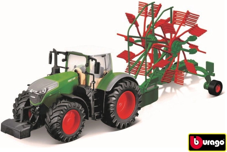 Fendt 1050 Vario με τσουγκράνα σανού 10 cm