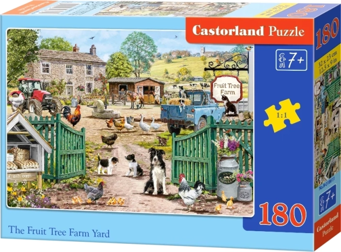 Παζλ Castorland Φάρμα με οπωρώνα 180 κομμάτια