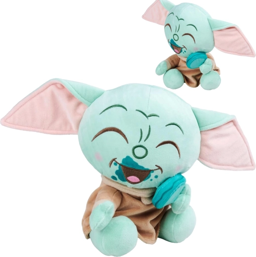 Disney Star Wars λούτρινο Grogu με μακαρόν 25 cm