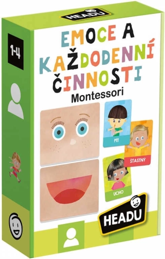 Headu Montessori συναισθηματικές εκφράσεις και καθημερινές δραστηριότητες – εκπαιδευτικό παιχνίδι