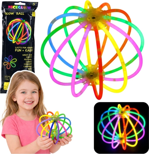 Φθορίζουσα φωτεινή μπάλα Glow Stick – 12 ράβδοι
