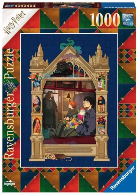 Παζλ Ravensburger Harry Potter Ταξίδι στο Χόγκουαρτς 1000 κομματιών
