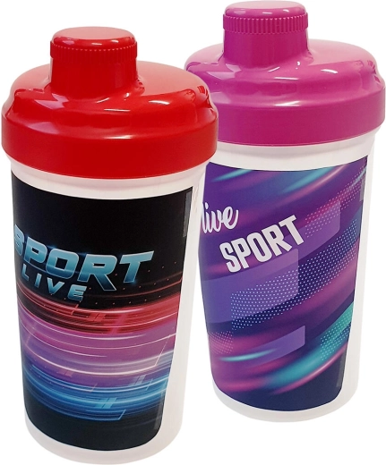 Σέικερ και αθλητικό μπουκάλι 500 ml NEW SPORTLIFE