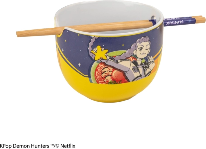 K-pop demon hunters μπολ ramen με ξυλάκια (Rumi superstar flavor)