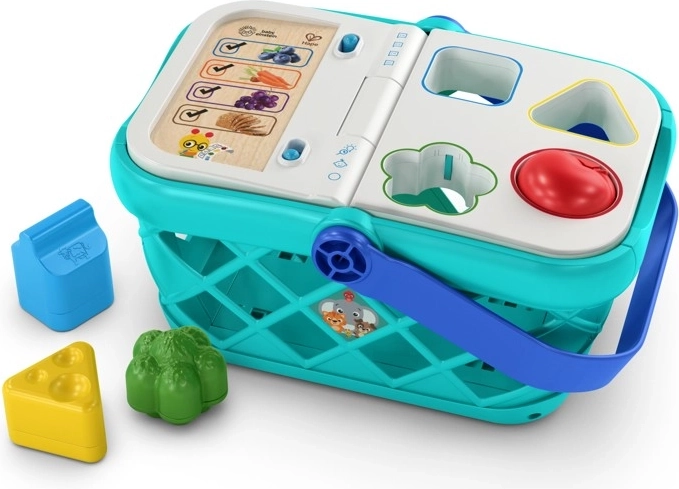 Baby Einstein Magic Touch καλάθι αγορών και ταξινομητής σχημάτων