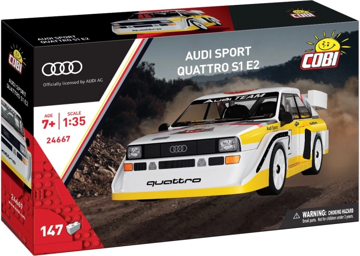 Cobi Audi Sport Quattro S1 E2 1:35 (147 κομμάτια) - 1 τεμάχιο
