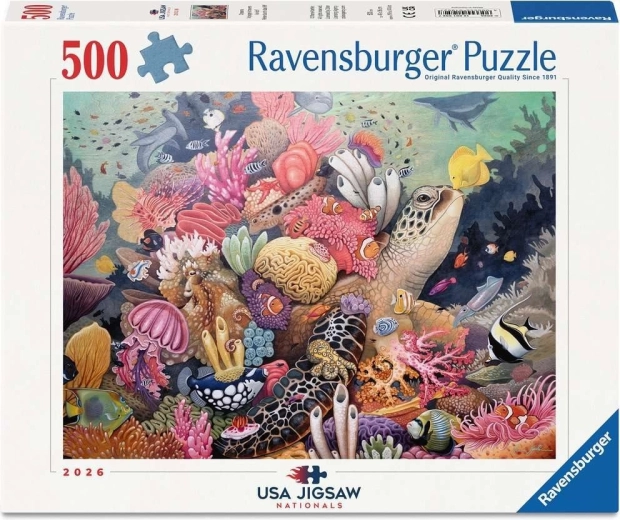 Παζλ Ravensburger Υποβρύχιος κόσμος 500 κομμάτια