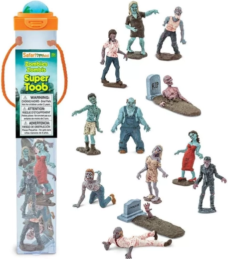 Safari Ltd σούπερ σωλήνας zombies
