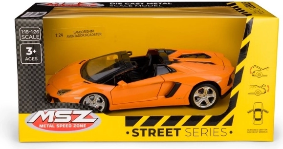 Μοντέλο Lamborghini Aventador Roadster σε κλίμακα 1:24