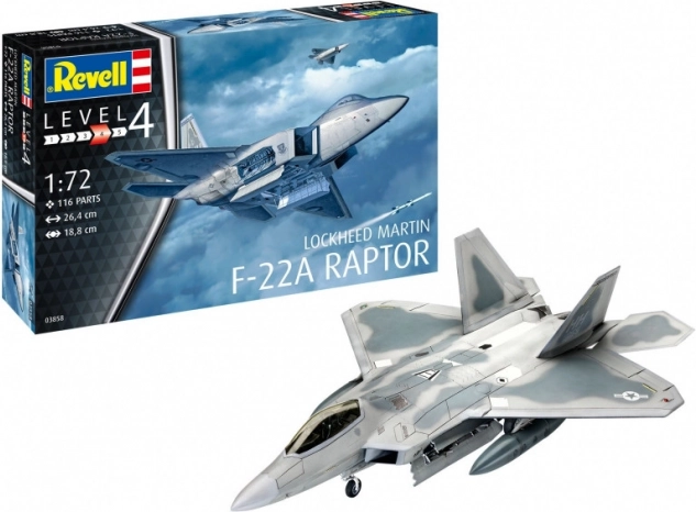 Πλαστικό μοντέλο LOCKHEED MARTIN F‑22A Raptor