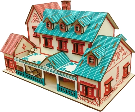 Woodcraft ξύλινο 3D παζλ Vila Narat