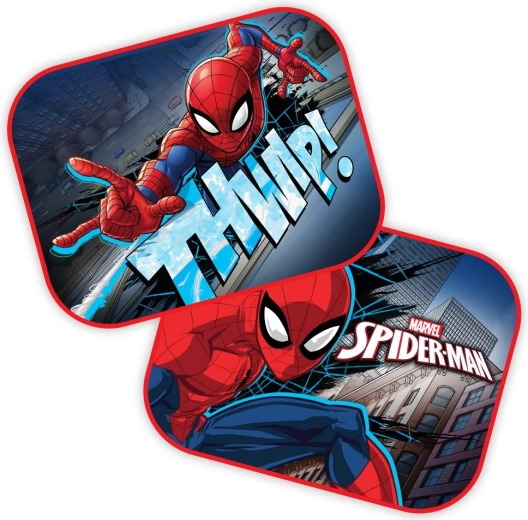 Σετ αντηλιακών σκιάστρων αυτοκινήτου Marvel Spider-Man (2 τεμ.)
