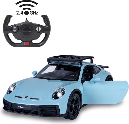 Τηλεκατευθυνόμενο αυτοκίνητο Porsche 911 Dakar 1:14 πράσινο