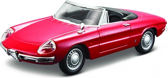 Bburago Hobby – Alfa Romeo Spider 1966, κόκκινο μοντέλο 1:32