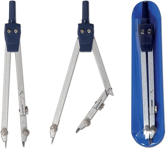 Μεταλλικός διαβήτης με θήκη 13 cm CONCORDE