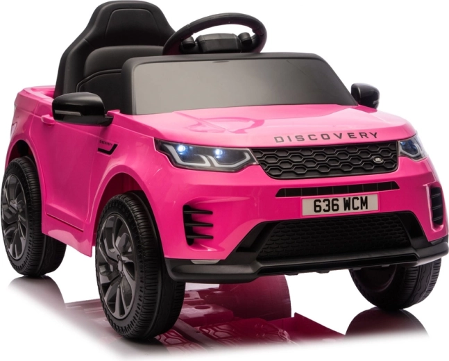 Ηλεκτρικό παιδικό αυτοκινητάκι LAND ROVER Discovery ροζ