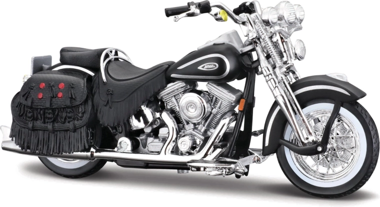 Maisto Harley-Davidson 1999 FLSTS Heritage Softail Springer μαύρο 1:18