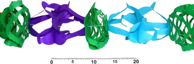 Χάρτινη γιρλάντα 4 μ