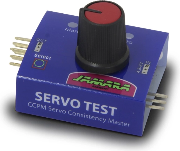 JAMARA mini tester σερβομηχανισμών CCPM