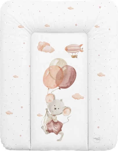 Ceba Baby μαλακή αλλαξιέρα Basic Mouse 50 × 70 cm