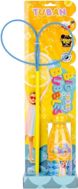 Σετ για φούσκες TUBAN με στεφάνι Pro Motylek και υγρό 400 ml