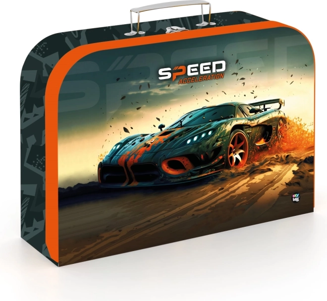 Παιδική βαλίτσα από λαμινέιτ Αυτοκίνητο 34 cm