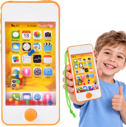 Παιχνίδι νερού σε σχήμα smartphone με μπαλάκια