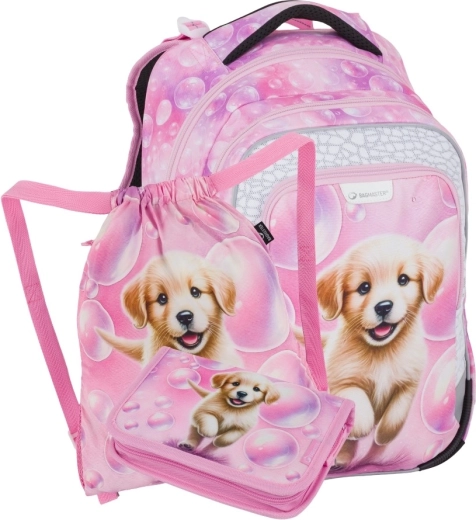 Bagmaster lumi 26 a μικρό σχολικό σετ για πρωτάκια – σκυλάκι