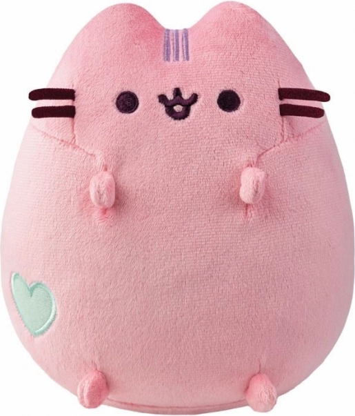 Ροζ λούτρινος γάτος Pusheen 18 cm
