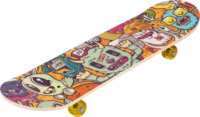 Skateboard Monsters 31" – πολύχρωμα τερατάκια