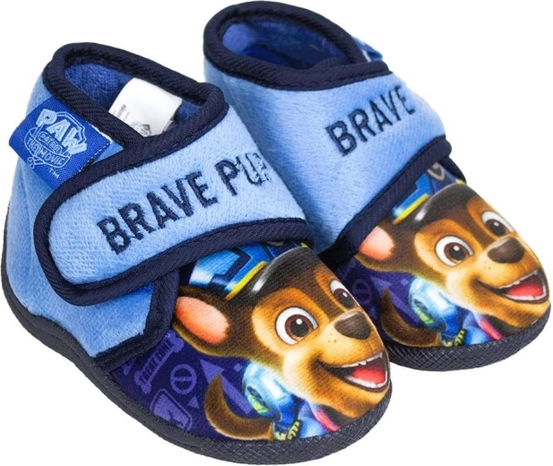 Παιδικές παντόφλες Paw Patrol με κλείσιμο με αυτοκόλλητο σκρατς