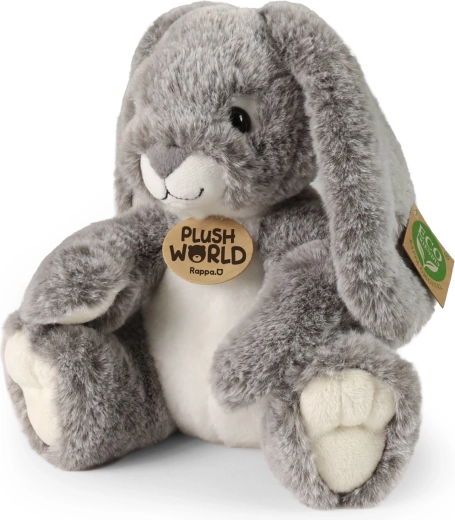 Λούτρινο κουνέλι Eco-friendly Plush World 20 cm