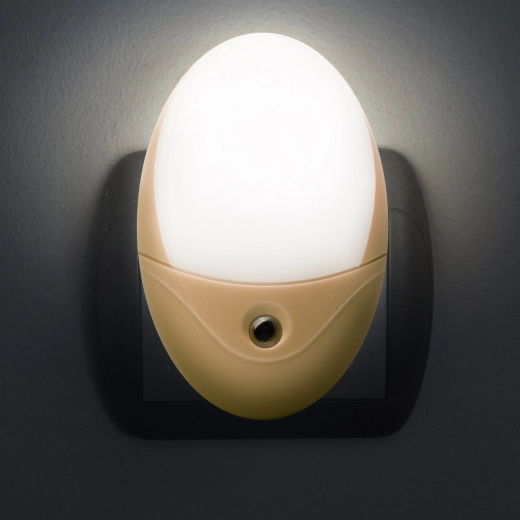 Phenom LED νυχτερινό φωτάκι προσανατολισμού με αισθητήρα φωτός, κίτρινο