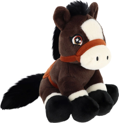 Keel Toys Keeleco καφέ πόνι από οικολογικό λούτρινο ύφασμα 22 cm