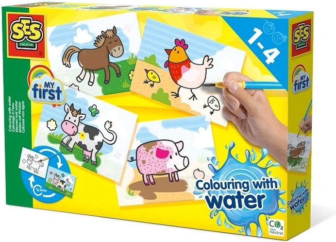 SES Creative My First Ζωγραφική με νερό – φάρμα