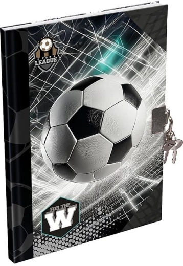 Μυστικό ημερολόγιο A5 LizzyCard Top League με λουκέτο