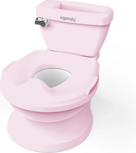 Παιδική τουαλέτα Ingenuity My Size με ήχο, γκρι