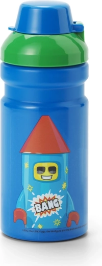 Παγούρι Lego Rocket μπλε-πράσινο 390 ml