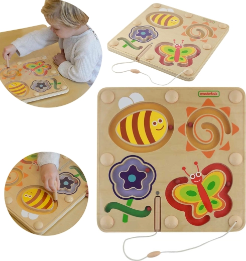 Μαγνητικός λαβύρινθος Masterkidz – κόσμος των εντόμων